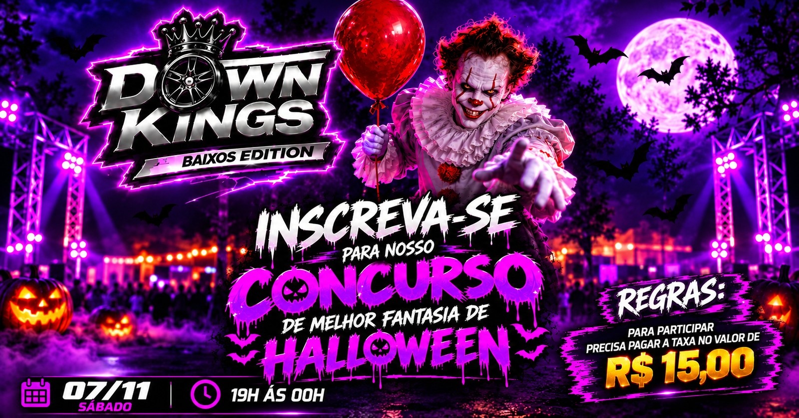 DOWN KINGS HALLOWEEN - Guarulhos, SP