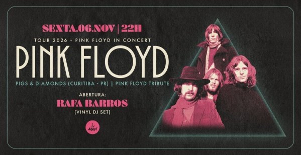 Imagem do evento PINK FLOYD IN CONCERT COM PIGS & DIAMONDS no Ahoy! Tavern Club