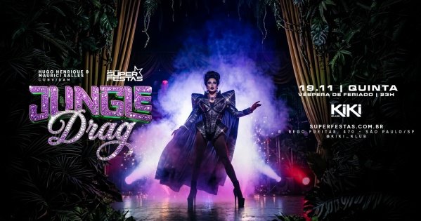 Imagem do evento JUNGLE DRAG 2026