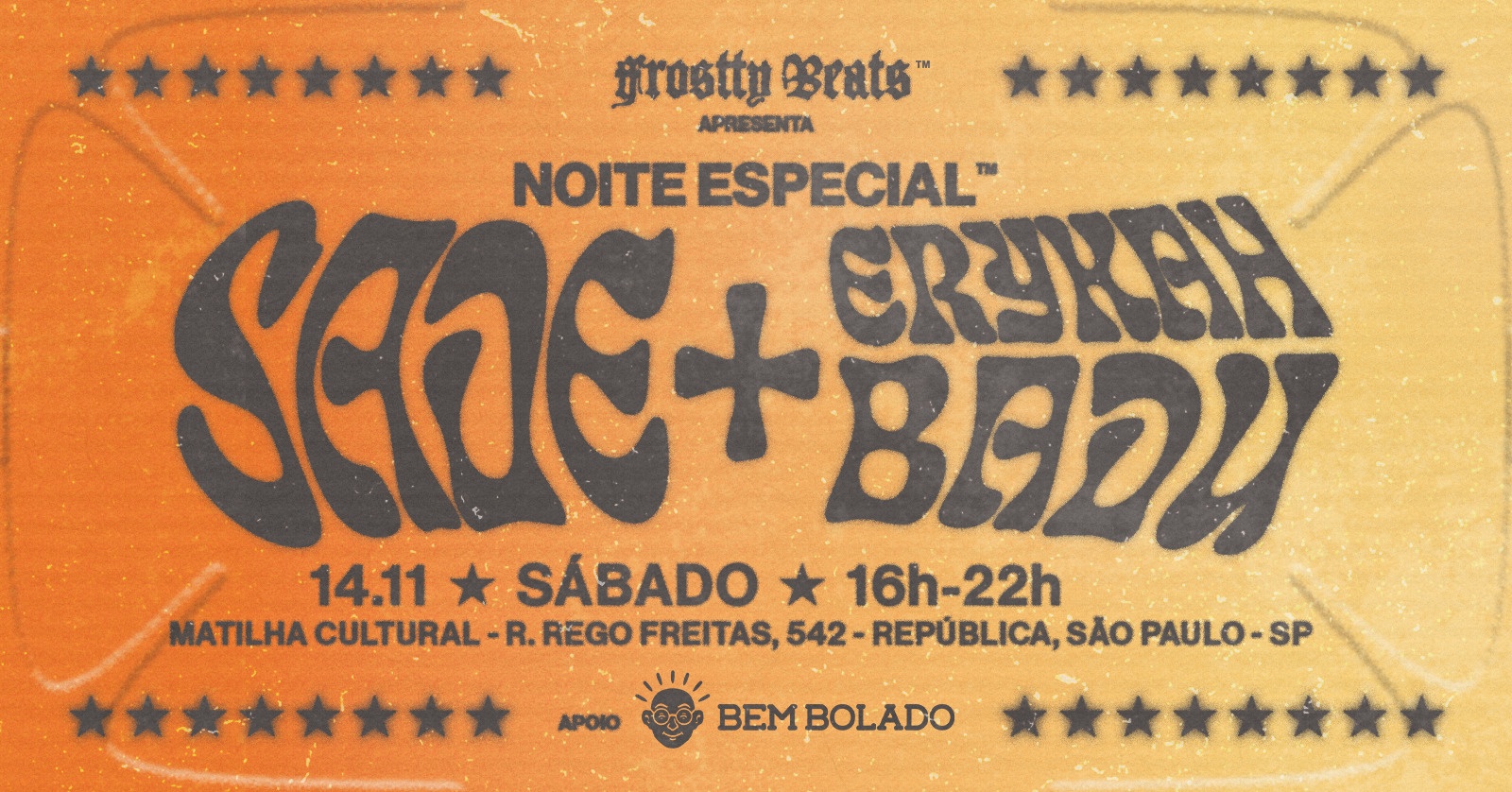 NOITE ESPECIAL SADE & ERYKAH BADU - São Paulo, SP