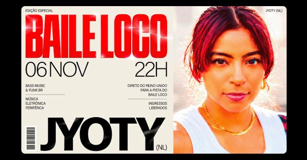 Imagem do evento BAILE LOCO C/ JYOTY (NL)