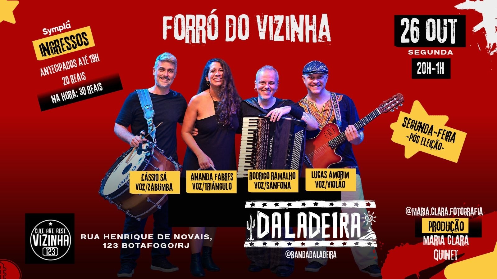 Forró do Vizinha - Banda Daladeira