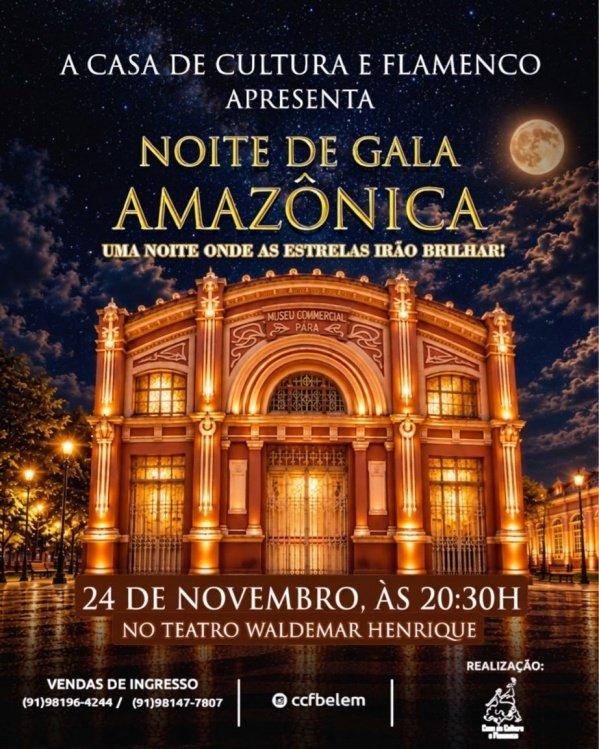 Imagem do evento NOITE DE GALA AMAZÔNICA