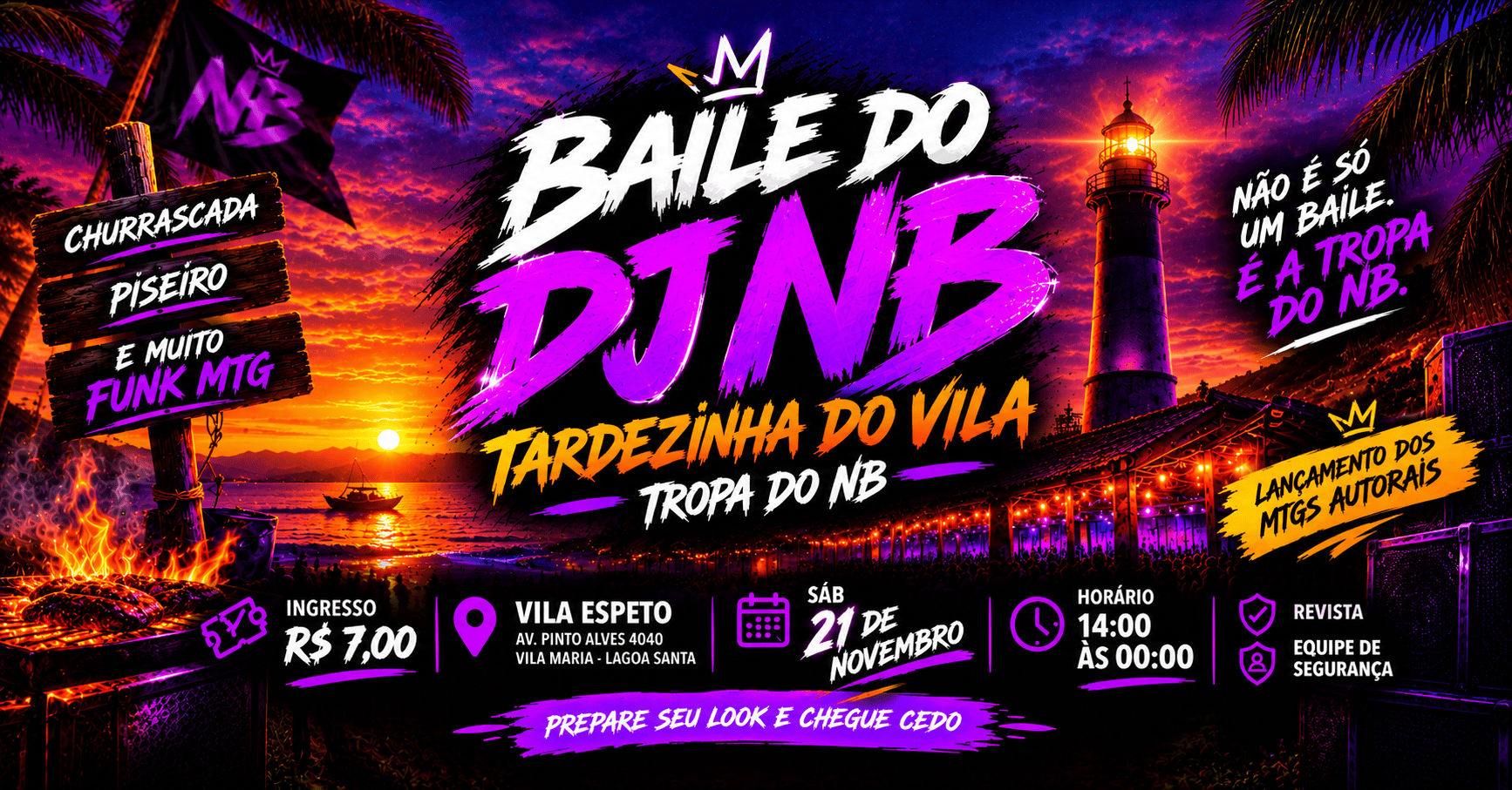 Baile do NB | Tardezinha do Vila - Lagoa Santa, MG