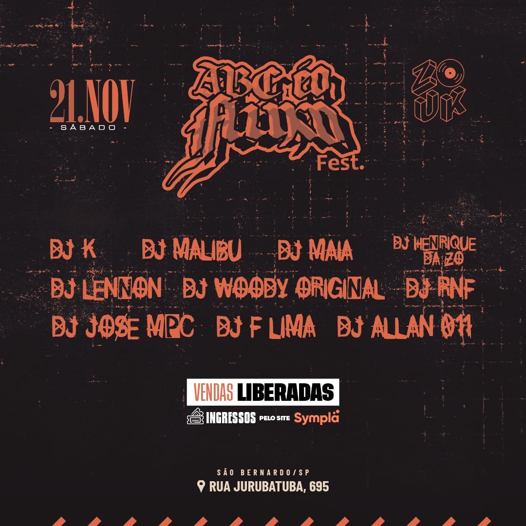 ABC ÉO FLUXO FEST (EDIÇÃO SUBMUNDO) - São Bernardo do Campo, SP