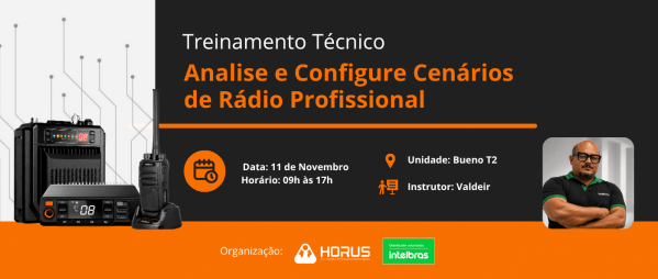 Imagem do evento Analise e Configure Cenários de Rádio Profissional - Bueno T2