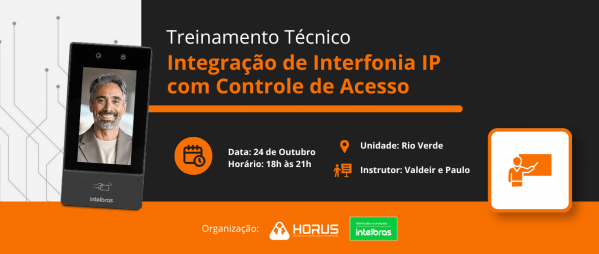 Imagem do evento Integração de Interfonia IP com Controle de Acesso - Rio Verde
