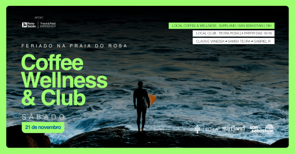 Imagem do evento Coffee Wellness & Club + Surfland + Teora | 11.01