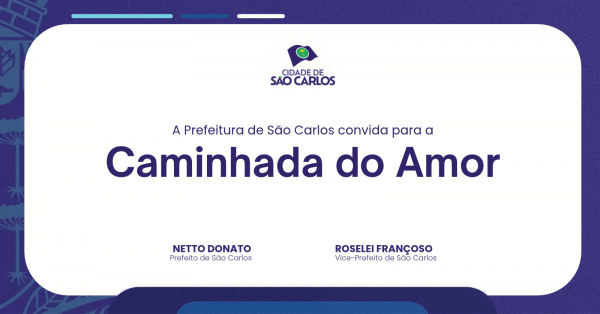 Imagem do evento Caminhada do Amor - São Carlos/SP