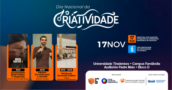 Imagem do evento Dia Nacional da Criatividade - Aracaju