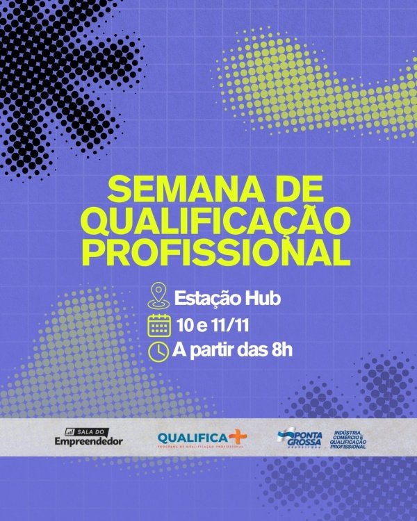 Imagem do evento SEMANA DE QUALIFICAÇÃO PROFISSIONAL 2026 - Programação da manhã  10 de novembro (terça-feira)e