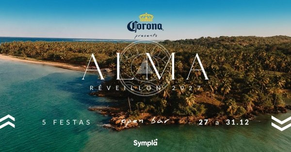 Imagem do evento A L M A Réveillon 2027 ~ Boipeba