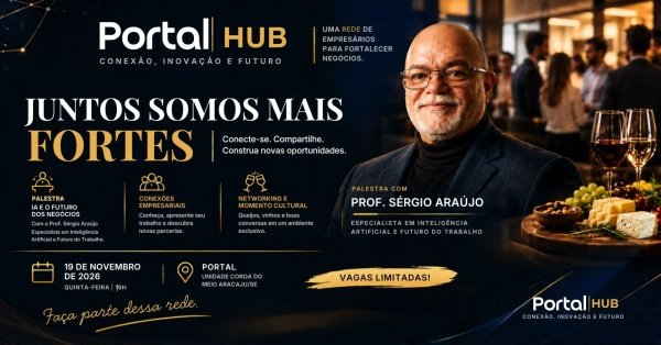 Imagem do evento PORTAL HUB  Conexão, Inovação e Futuro