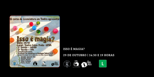 Imagem do evento Isso é Magia? - 1ª Sessão