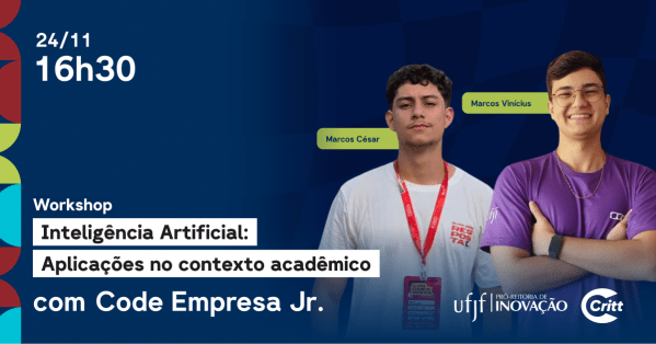 Imagem do evento XIII Semana Qualifique-se - Inteligência Artificial Aplicações no contexto acadêmico Code Empresa Jr