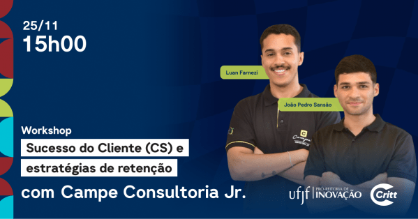 Imagem do evento XIII Semana Qualifique-se - Sucesso do Cliente (CS) e estratégias de retenção com Campe Empresa Jr.