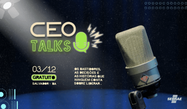 Imagem do evento CEO TALKS - GRANDES NEGÓCIOS, GRANDES DECISÕES.