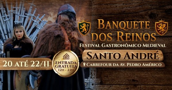 Imagem do evento FESTIVAL GASTRONÔMICO MEDIEVAL | SANTO ANDRÉ