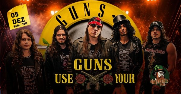 Imagem do evento GUNS COVER SP - USE YOUR GUNS