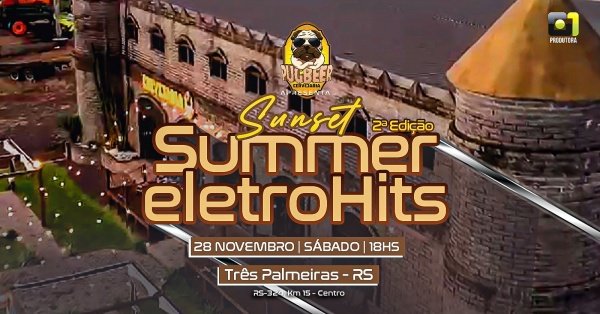 Imagem do evento TRÊS PALMEIRAS // Summer EletroHits no Pug Beer