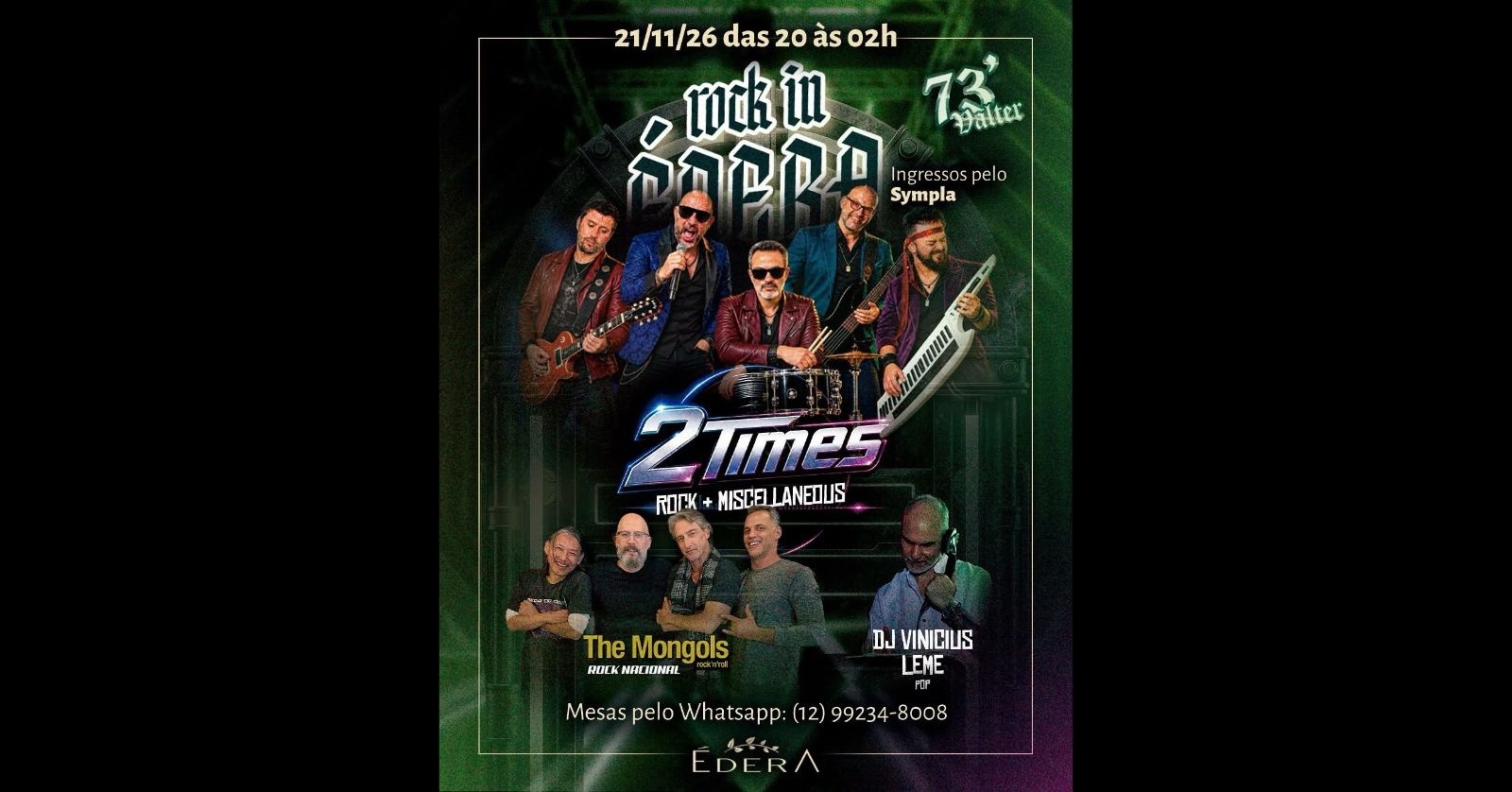 Rock In Édera - Taubaté, SP