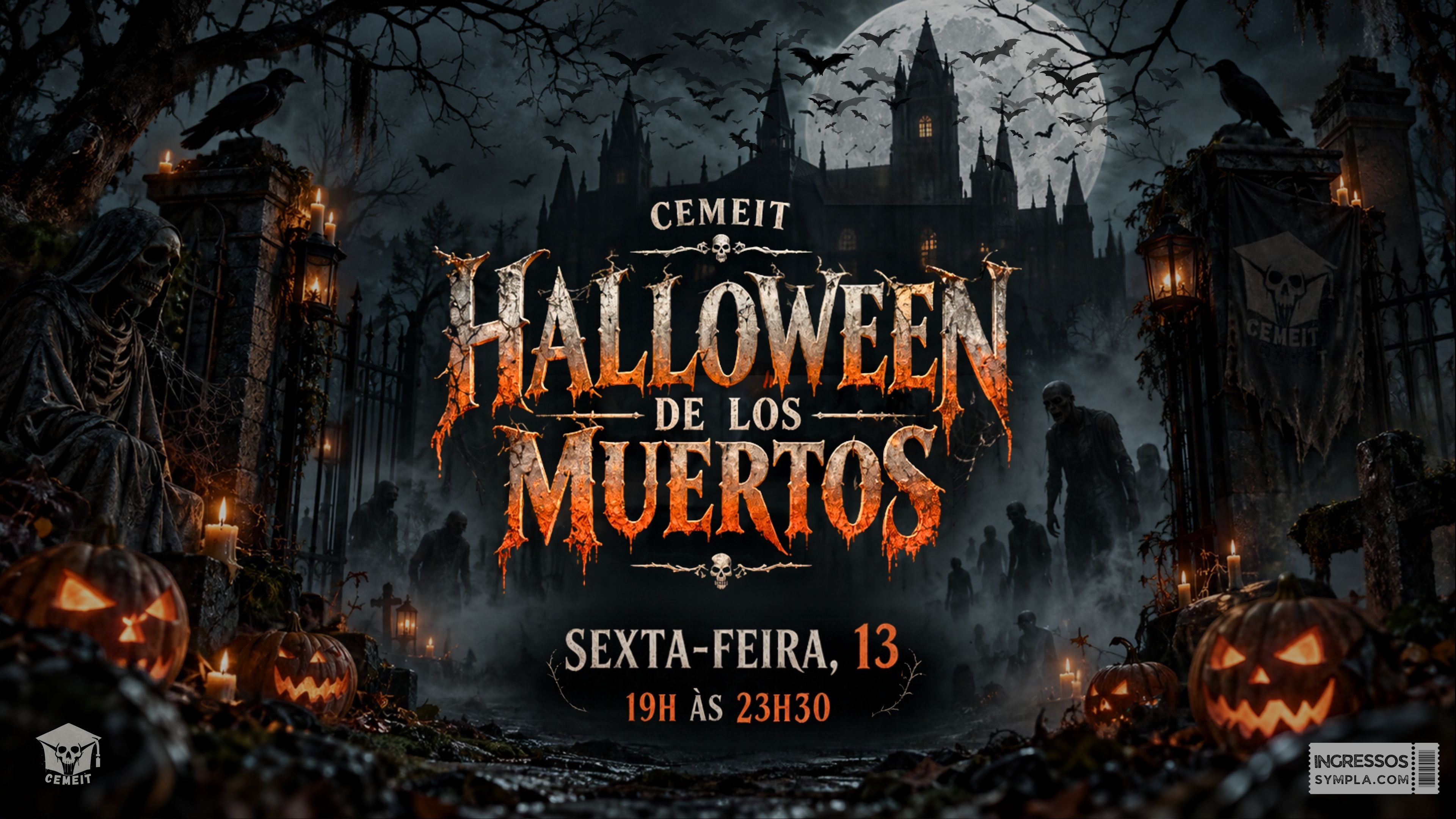 HALLOWEEN DE LOS MUERTOS 2026 - Brasília, DF