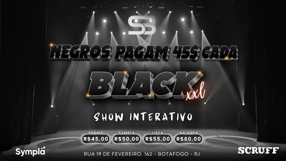 SB - TERCA BLACK XXL