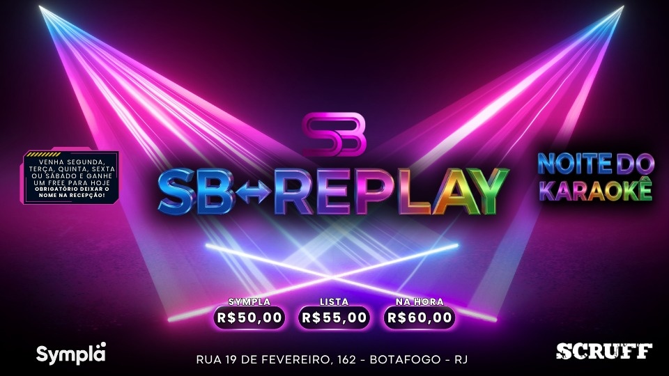 SB - QUARTA REPLAY C/ KARAOKE