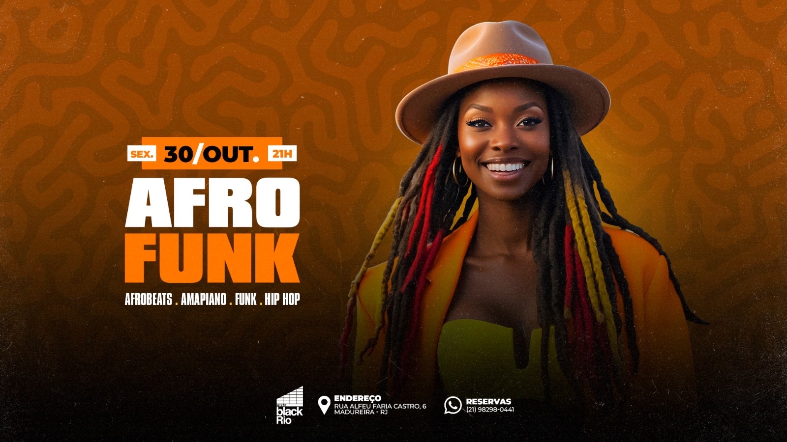 AFRO FUNK : Afrobeats - Funk. RNB - Amapiano (Cópia)