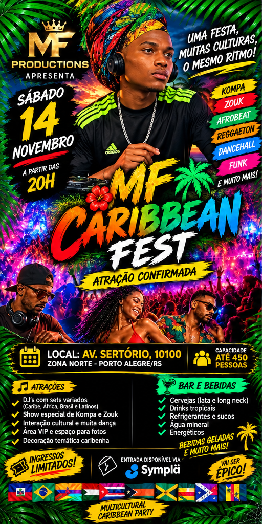 MF Caribbean Fest. - Porto Alegre, RS