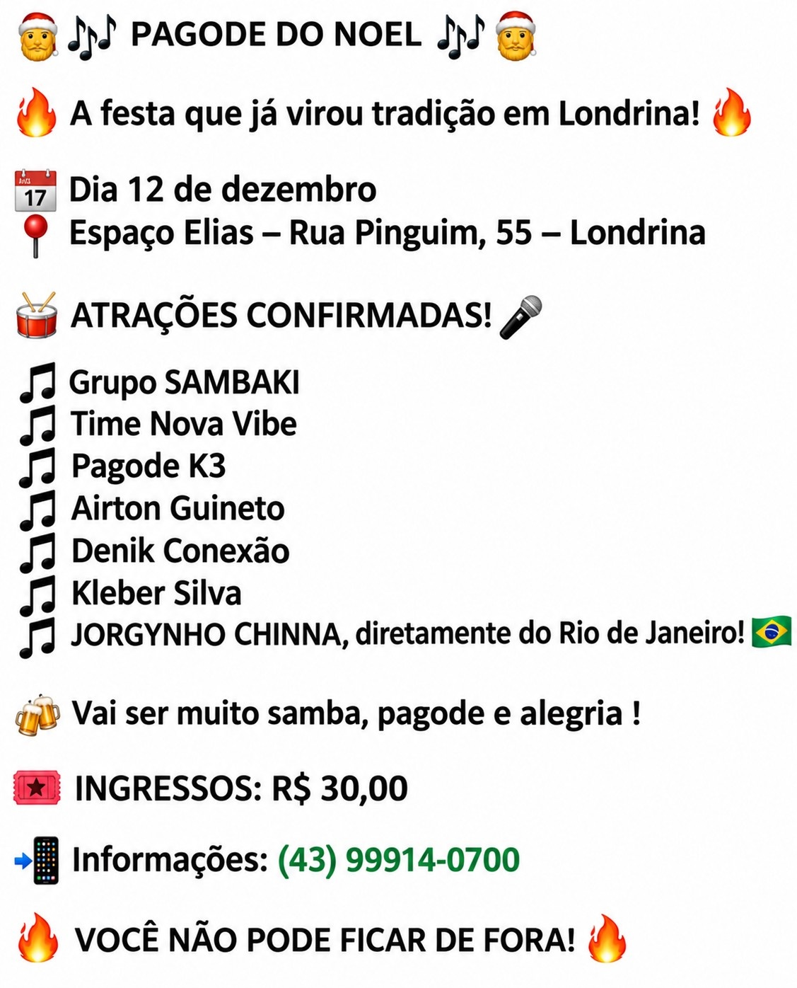 Imagem 1 da descrição do evento