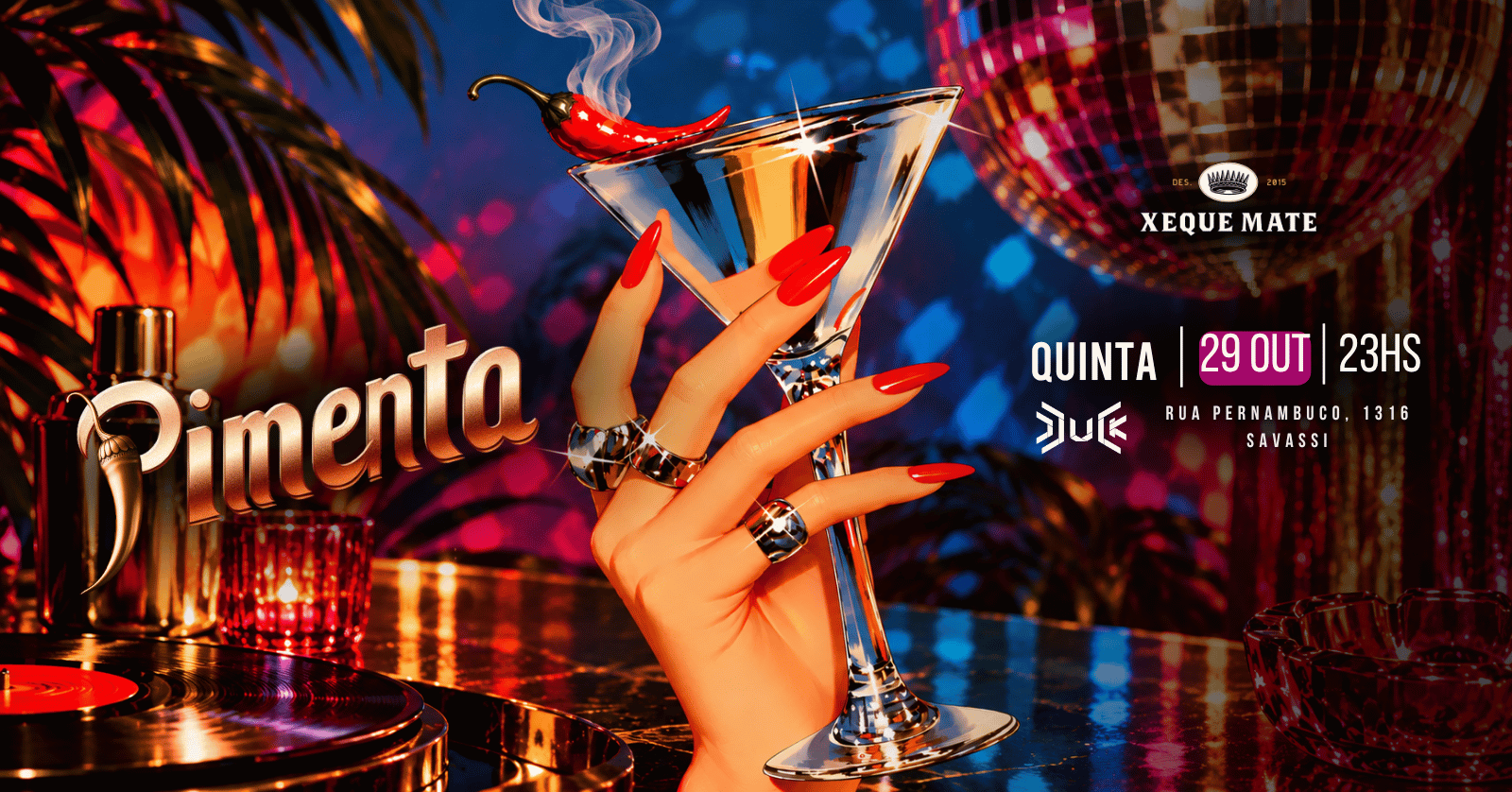 PIMENTA - Toda Quinta Feira