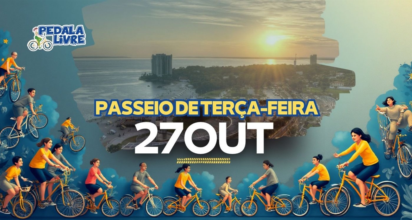 Pedala Livre - Terça-feira - 27/10/26