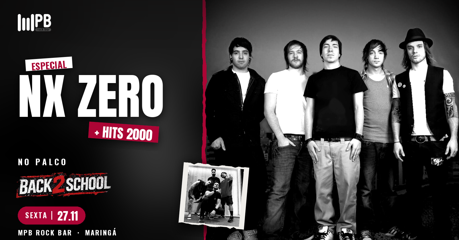 ESPECIAL NX ZERO + ROCK HITS 2000