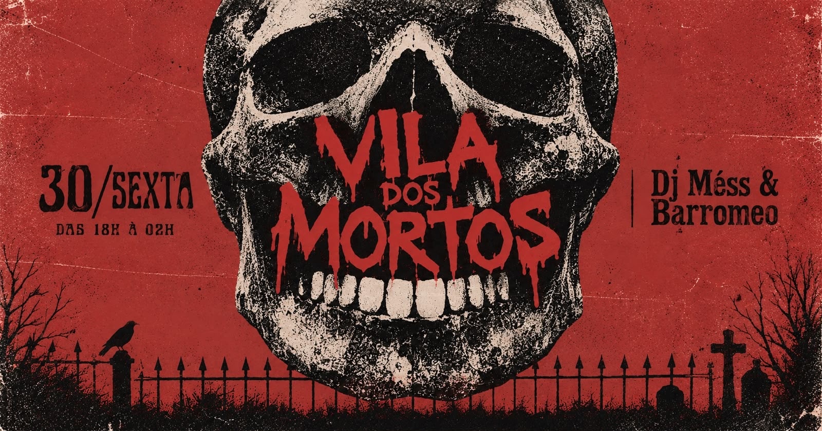 HALLOWEEN VILA DOS MORTOS na TTS - Djs Barromeo & Méss
