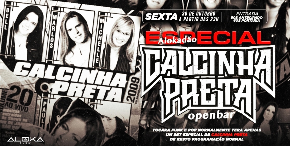 SEXTA 30 DE OUT - ALOKADÃO FEAT UNI OPENBAR- CONEXÃO BOFETADA