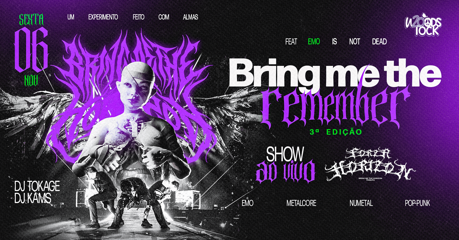 Bring Me the Remember 3ª edição | Cover AO VIVO BMTH | Emo Is Not Dead