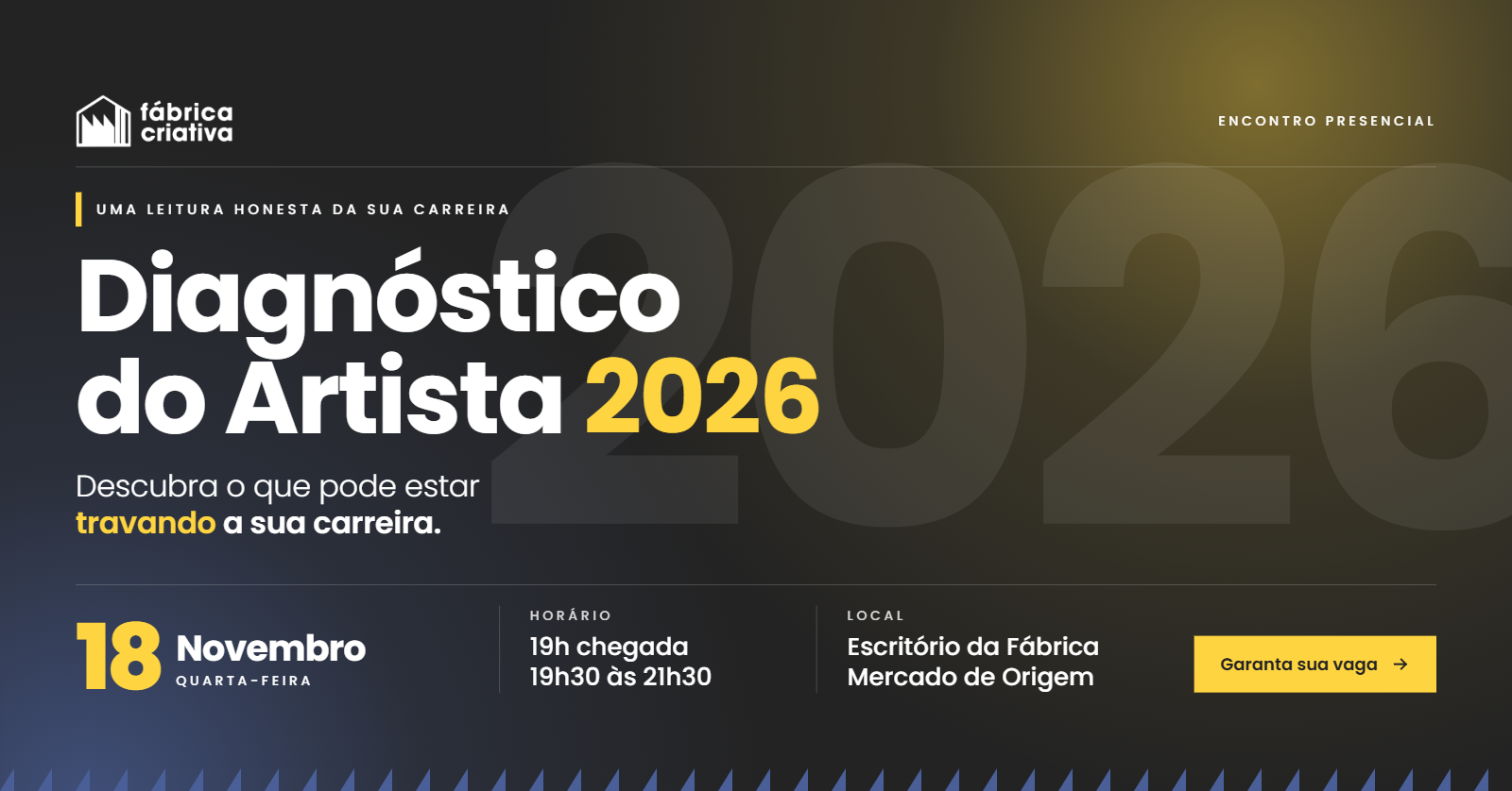 Diagnóstico do Artista 2026