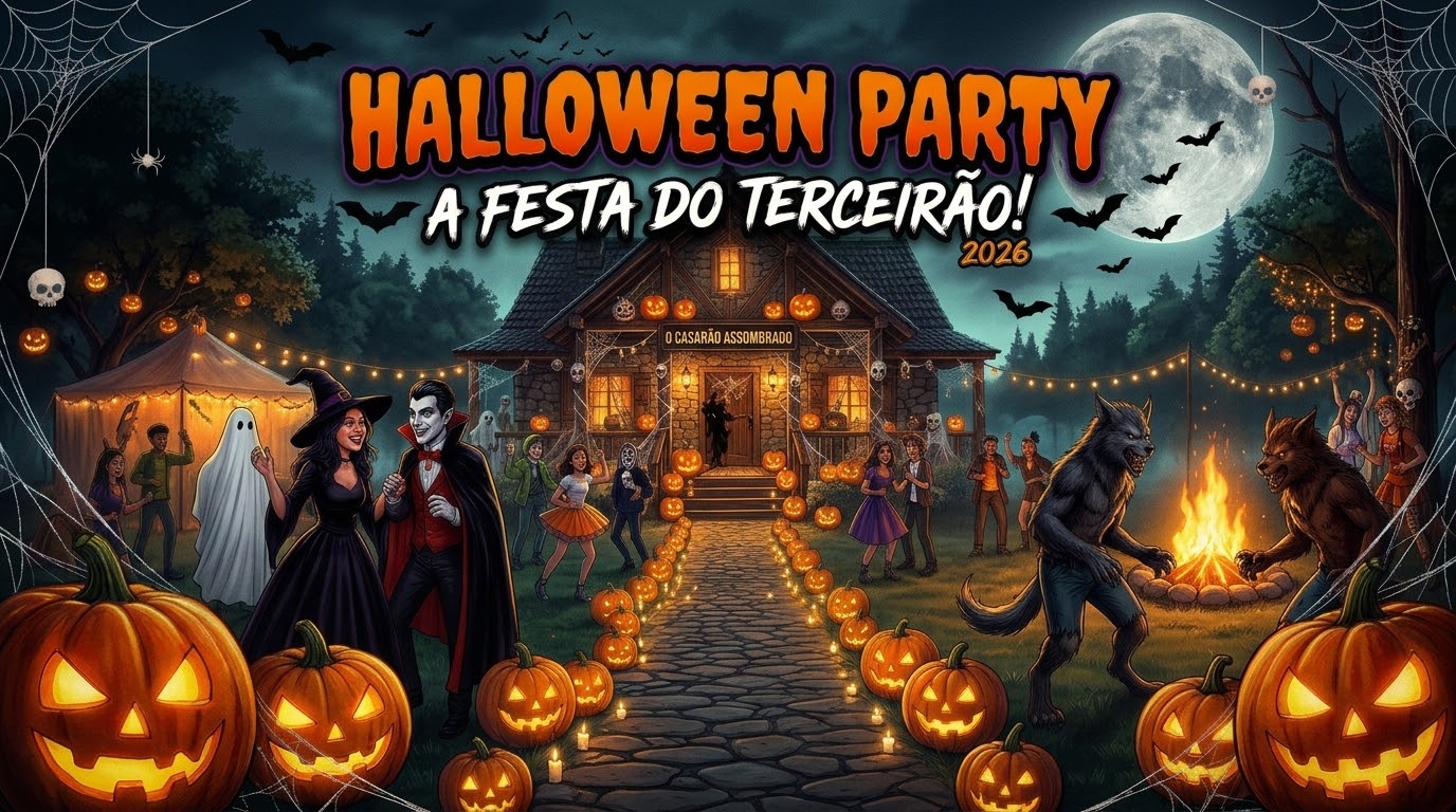 Halloween Party terceirão - Águas Lindas de Goiás, GO