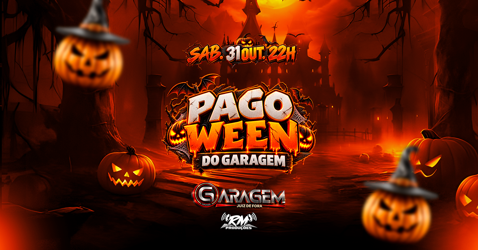 PAGOWEEN DO GARAGEM - Juiz de Fora, MG