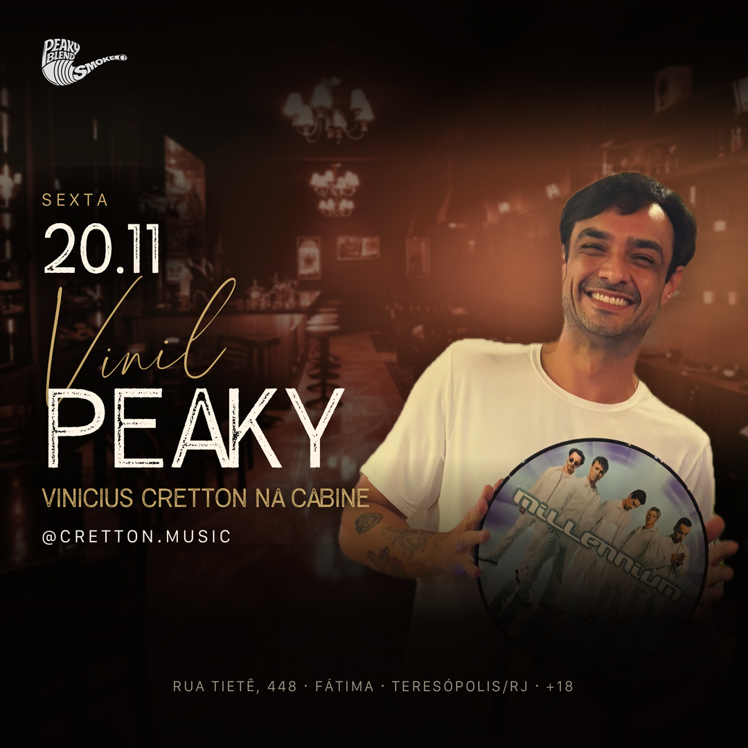 DIA DE VINIL PEAKY! - Teresópolis, RJ