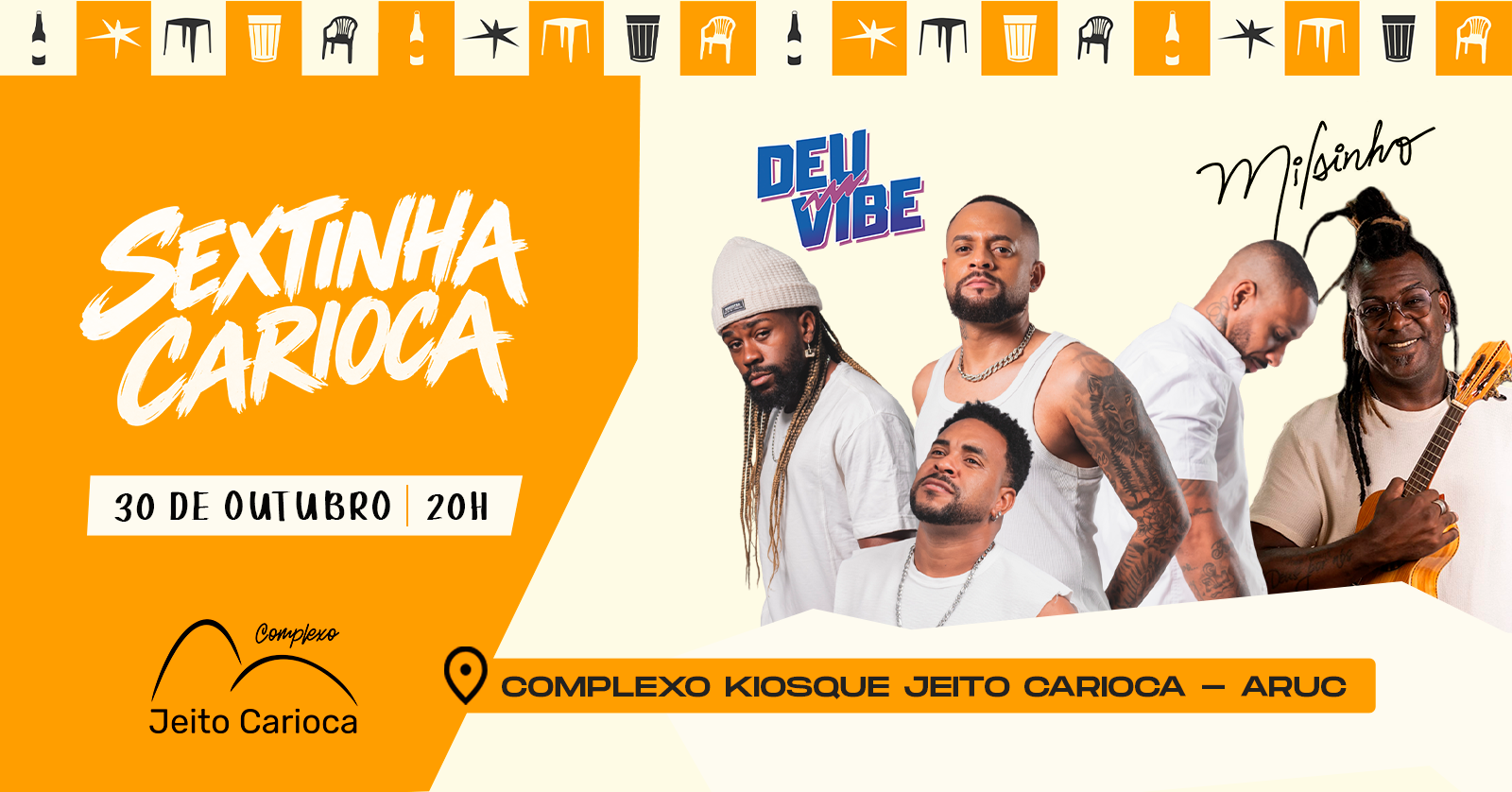SEXTA DEU SAMBA - DEU VIBE & PARTICIPAÇÃO MILSINHO