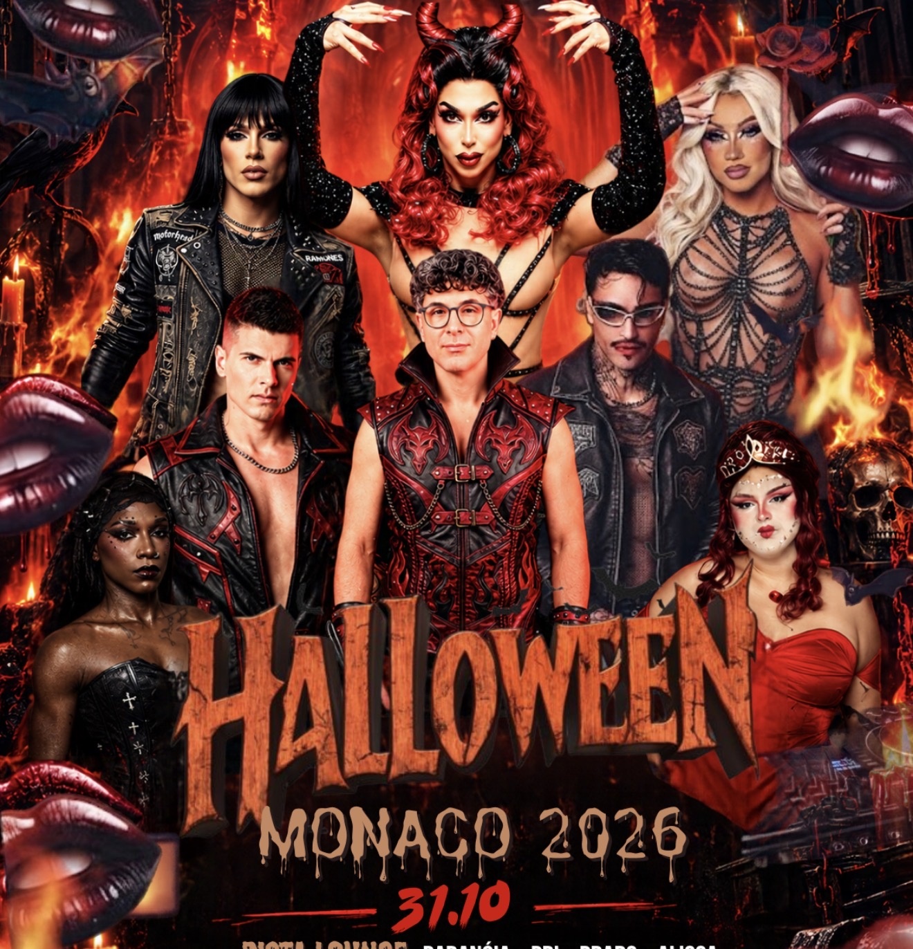 MÔNACO HALLOWEEN 2026 (2 pistas) - São José dos Campos, SP