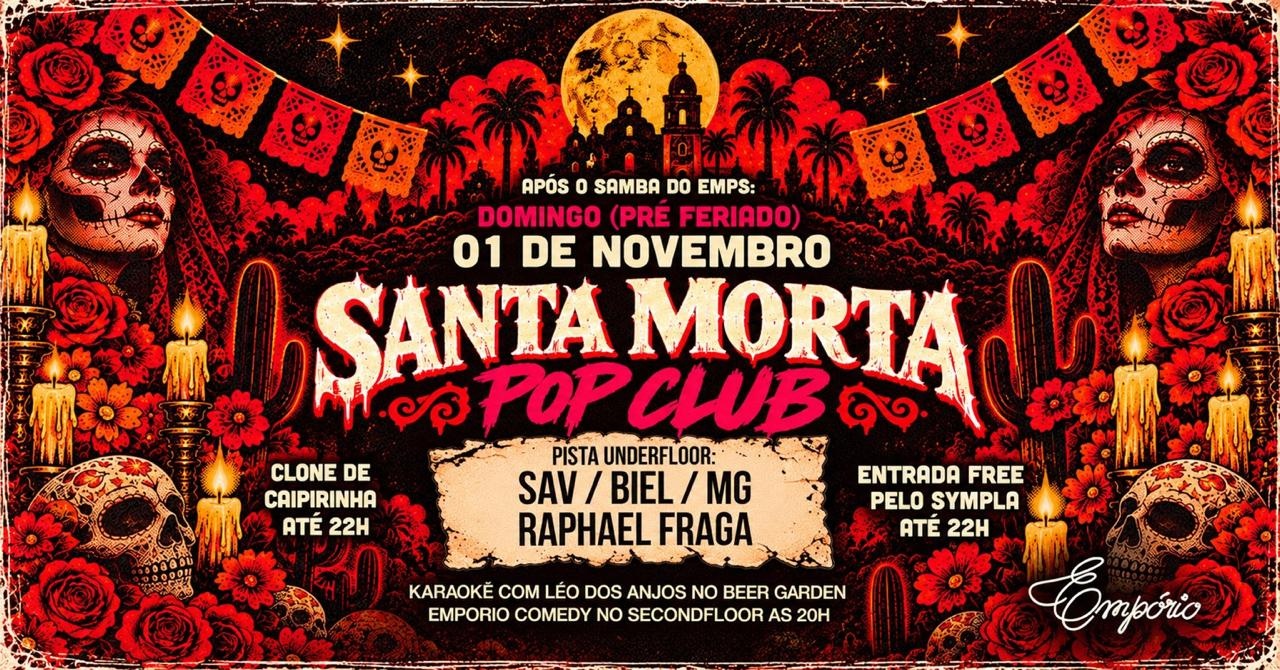 SANTA MORTA POP CLUB - João Pessoa, PB