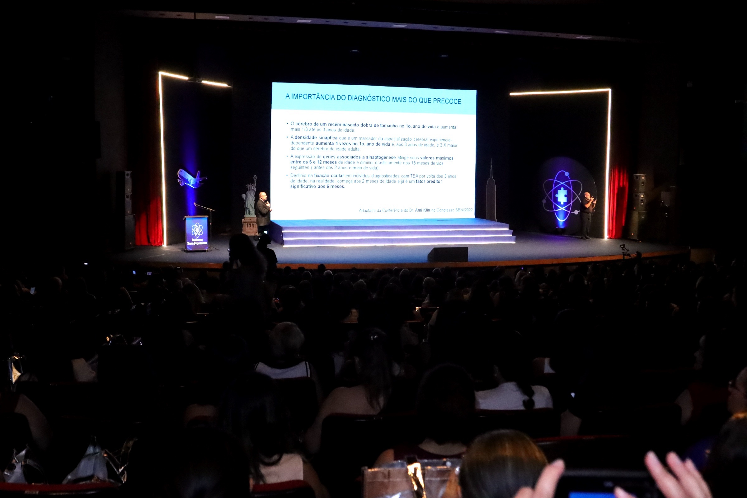 Palestra no auditório do Congresso ASF 2026