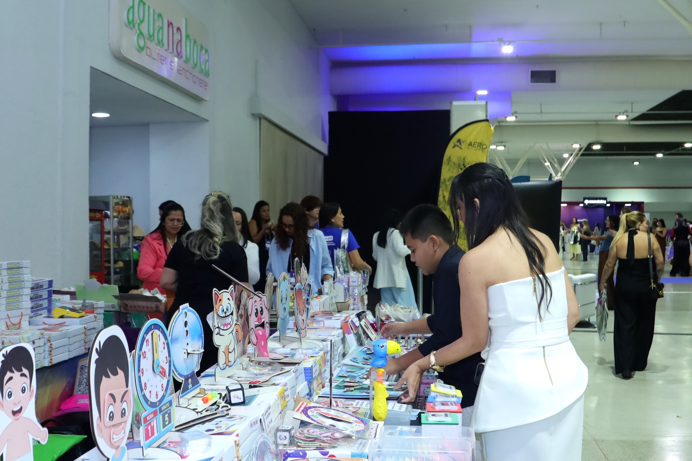 Feira de expositores do Congresso ASF 2026