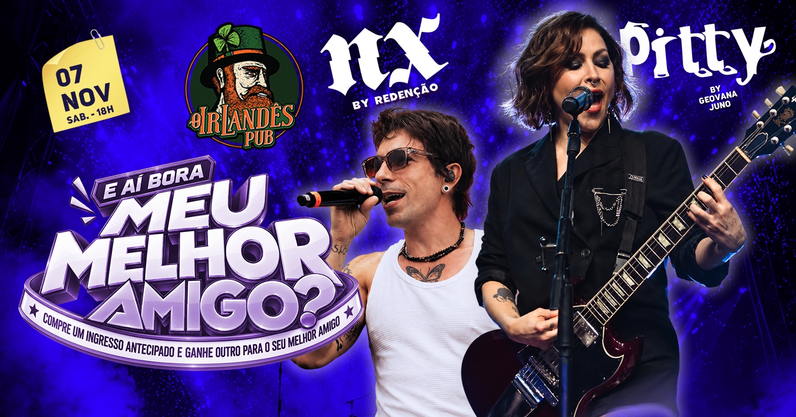 Especial Pitty x Nxzero - E aí Meu melhor amigo? - Campo Grande, MS