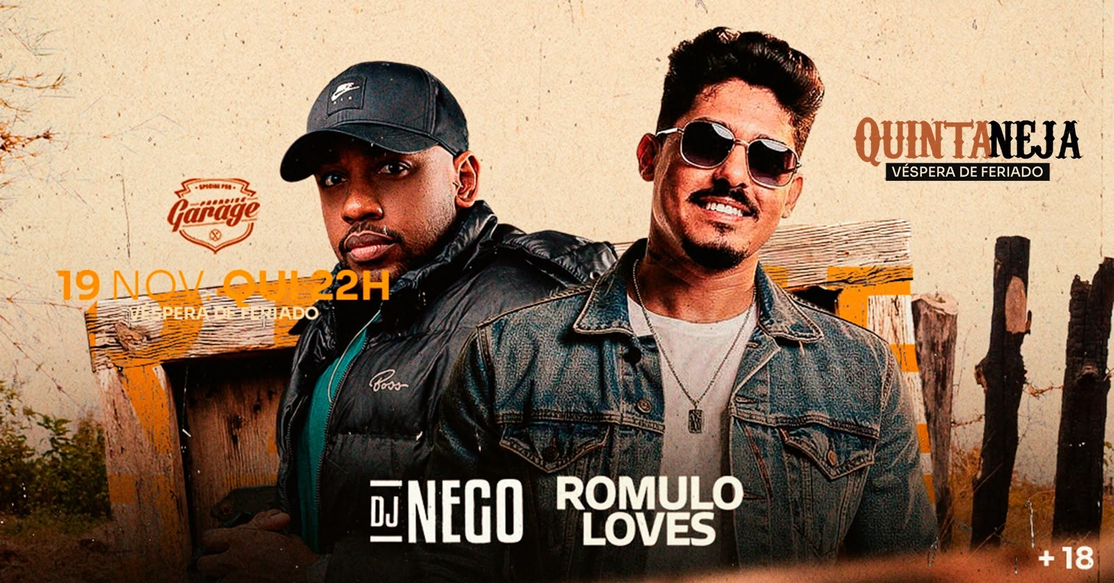 QUINTANEJA - RÔMULO LOVES e DJ NEGO - Teresópolis, RJ