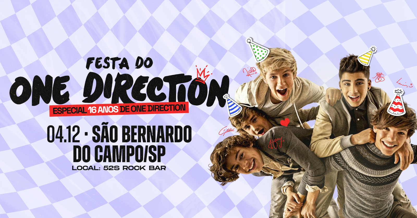 Festa do One Direction | São Bernardo do Campo/SP - São Bernardo do Campo, SP