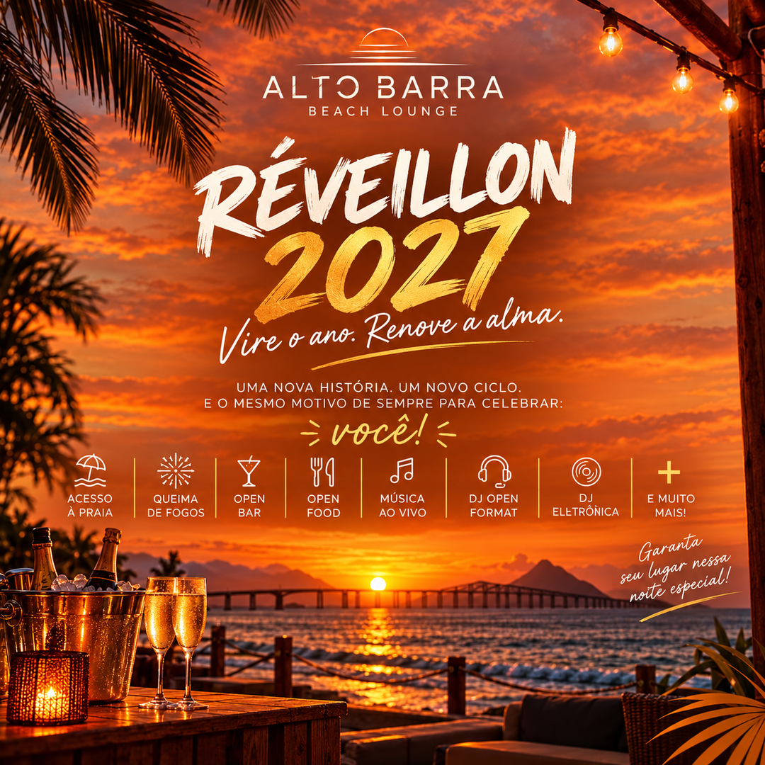 Réveillon Alto Barra 2027 - Rio de Janeiro, RJ